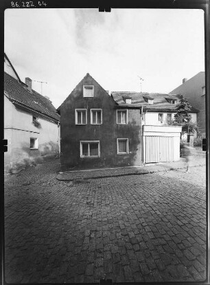 Altenburg, Berggasse. Wohnhaus. Straßenfront
