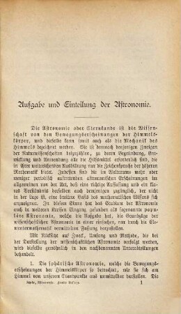 Lehrgang der populären Astronomie und mathematischen Geographie