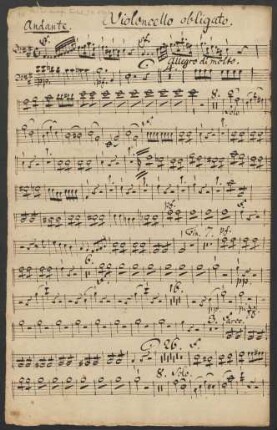 Violoncello obligato