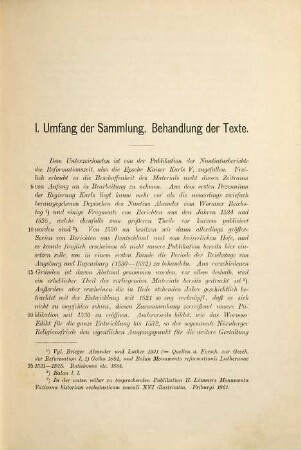 Nuntiaturberichte aus Deutschland : nebst ergänzenden Aktenstücken, 1. Abteilung. 1533-1559