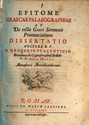 Epitome Graecae Palaeographiae