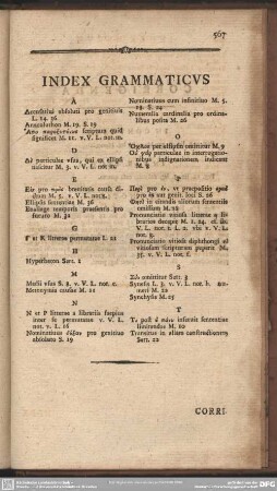 Index Grammaticus