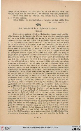 Die Aesthetik des täglichen Lebens, [3]