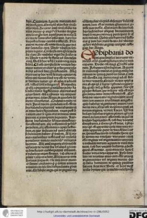 Epiphania domini quadruplici decoratur miraculo et immo quadruplici vocabulo nuncupatur...