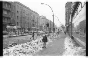 Kleinbildnegative: Hauptstraße auf der Höhe Koburger Straße, 1979