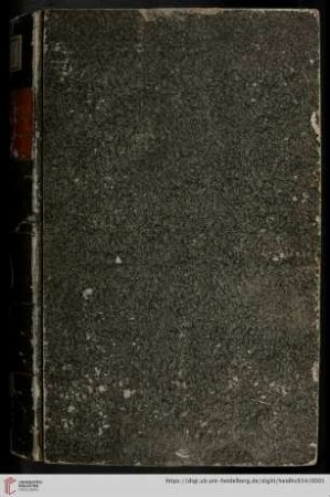 Kollegheft des stud. iur. Emil Frey