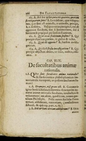 Cap. XLIX. De facultatibus animæ rationalis. - Cap. LI. De Corpore Hominis.