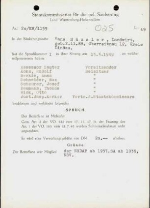 Häusler, Hans