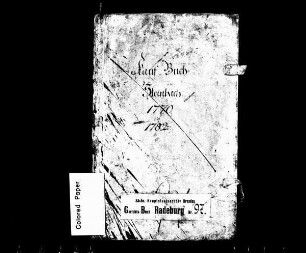 Gerichtshandelsbuch von Steinbach (bei Radeburg), Bd. 1
