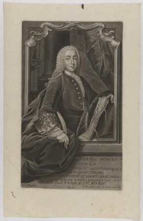 Bildnis des Jo. Daniel Schoepflinus