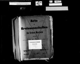 Schulden des Kreises Meschede Bd.5