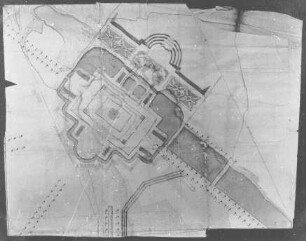 Palais Marymont bei Warschau: Ausschnitt aus der Generalkarte