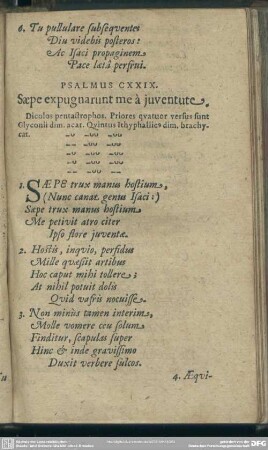 Psalmus CXXIX. Saepe expugnarunt me à juventute
