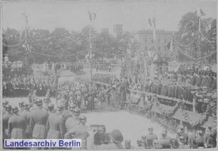 [Grundsteinlegung des Neubaues der Kaiser-Wilhelms-Akademie]