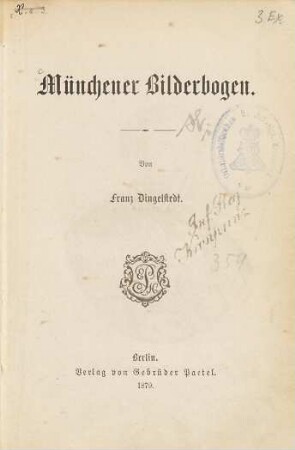 Münchener Bilderbogen