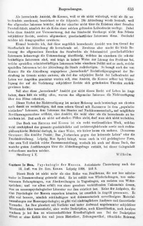 653-654, Gustave le Bon. Psychologie der Massen. 1908
