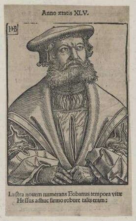 Bildnis des Eobanus Hessus