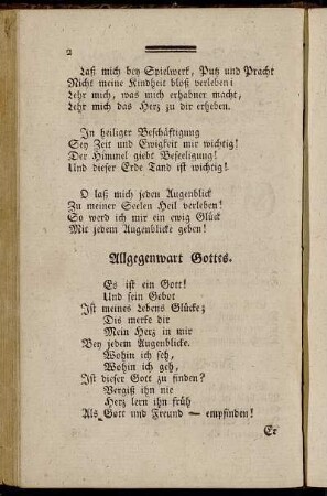 Allgegenwart Gottes