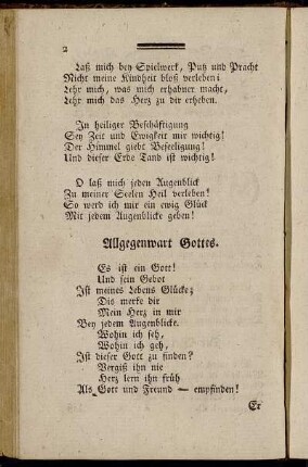 Allgegenwart Gottes