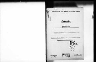 Vorlage von Förderanträgen an die Mitglieder des Hauptausschusses