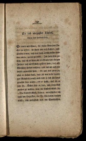Ein und vierzigstes Kapitel. - Funfzigstes Kapitel.