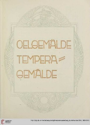 Oelgemälde, Tempera-Gemälde