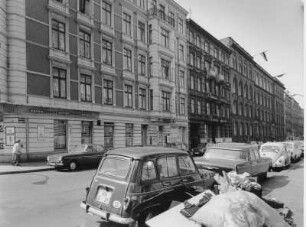 Hamburg-St. Pauli. Altbauten in der Seilerstraße