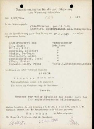 Maucher, Josef
