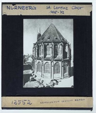 Nürnberg, St. Lorenz : Außenansicht von O