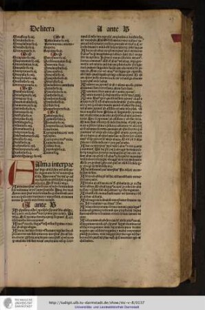 Alma interpretatur virgo abscondita vel absconsio virginitatis sicut dicitur in interpretationibus...
