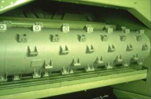 Fotografie: Erntetechnik, Mähdrusch, Dreschkorb, Dreschwerk