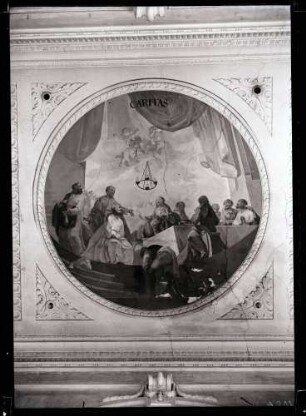 Stiftskirche; Deckenbild (Mesner?)