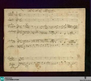 Frei von Qual und bangem Leiden - Don Mus.Ms. 300 : S, vl, orch; B|b; PecD 210