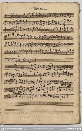 15. Telemann, Suiten, e-Moll 