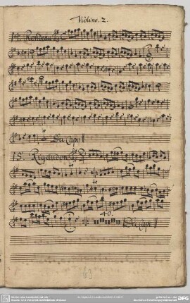 15. Telemann, Suiten, e-Moll <Rigaudon>