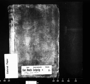 Gerichtshandels- und Konsensbuch von Knauthain, Hartmannsdorf und Rehbach, Bd. 08
