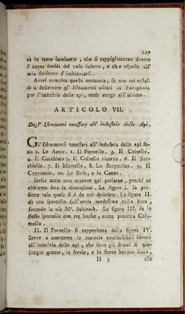 Articolo VII.