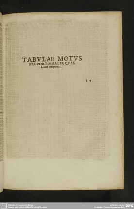 Tabulae Motus Proportionalis, quae Lunae compentunt.