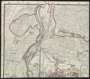 Plan der königl. bayr. Universitäts-Stadt Erlangen