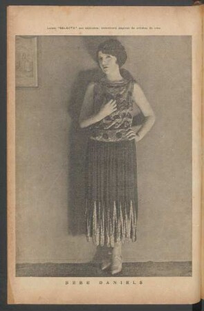[Ilustração de] Bebe Daniels