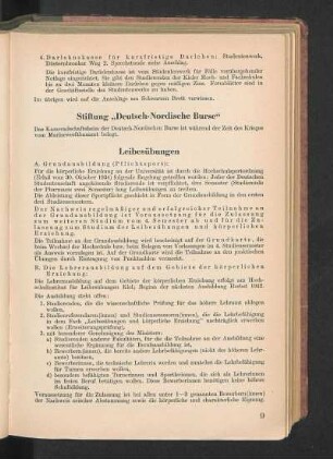 Stiftung "Deutsch-Nordische Burse"