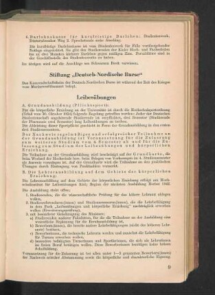 Stiftung "Deutsch-Nordische Burse"