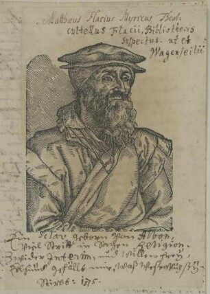 Bildnis des Matthias Flacius Illyricus