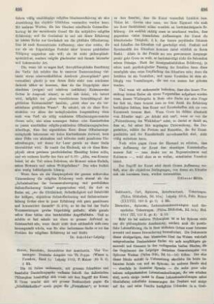 496-497 [Rezension] Spinoza