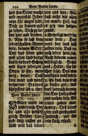Vom Vatter unser. - Von der heiligen Tauffe.