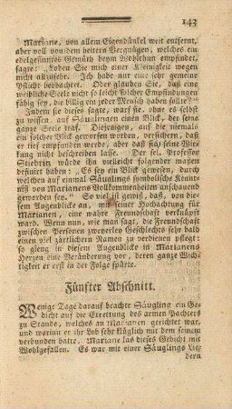 Fünfter Abschnitt.