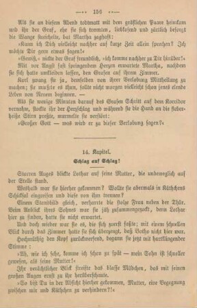 14. Kapitel. Schlag auf Schlag!