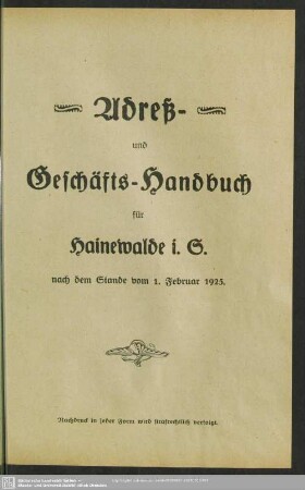 Hainewalde i. S.