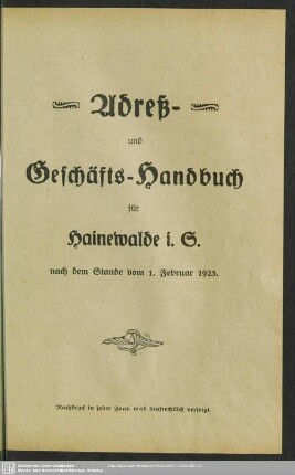 Hainewalde i. S.