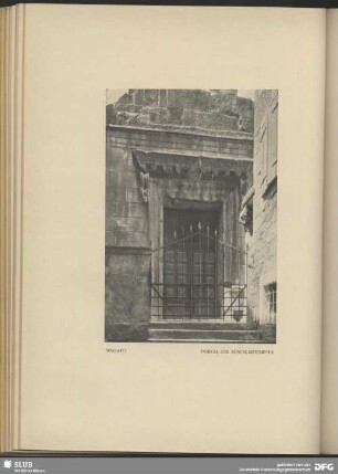 Portal des Aesculaptempels